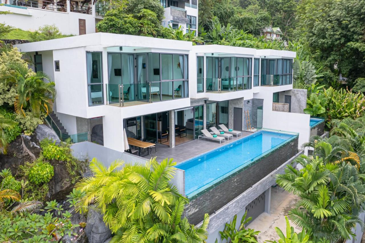 Baan Saint-Tropez Seaview Villas Kata Beach Zewnętrze zdjęcie